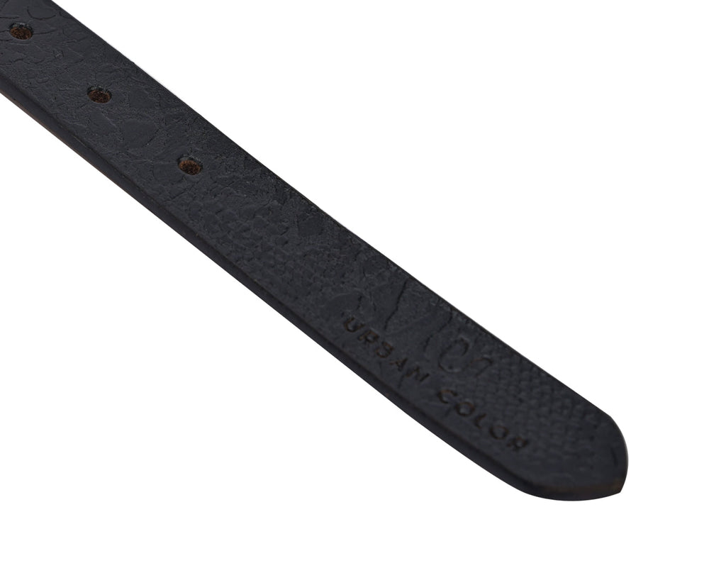 Women's Textured Casual Leather Belt