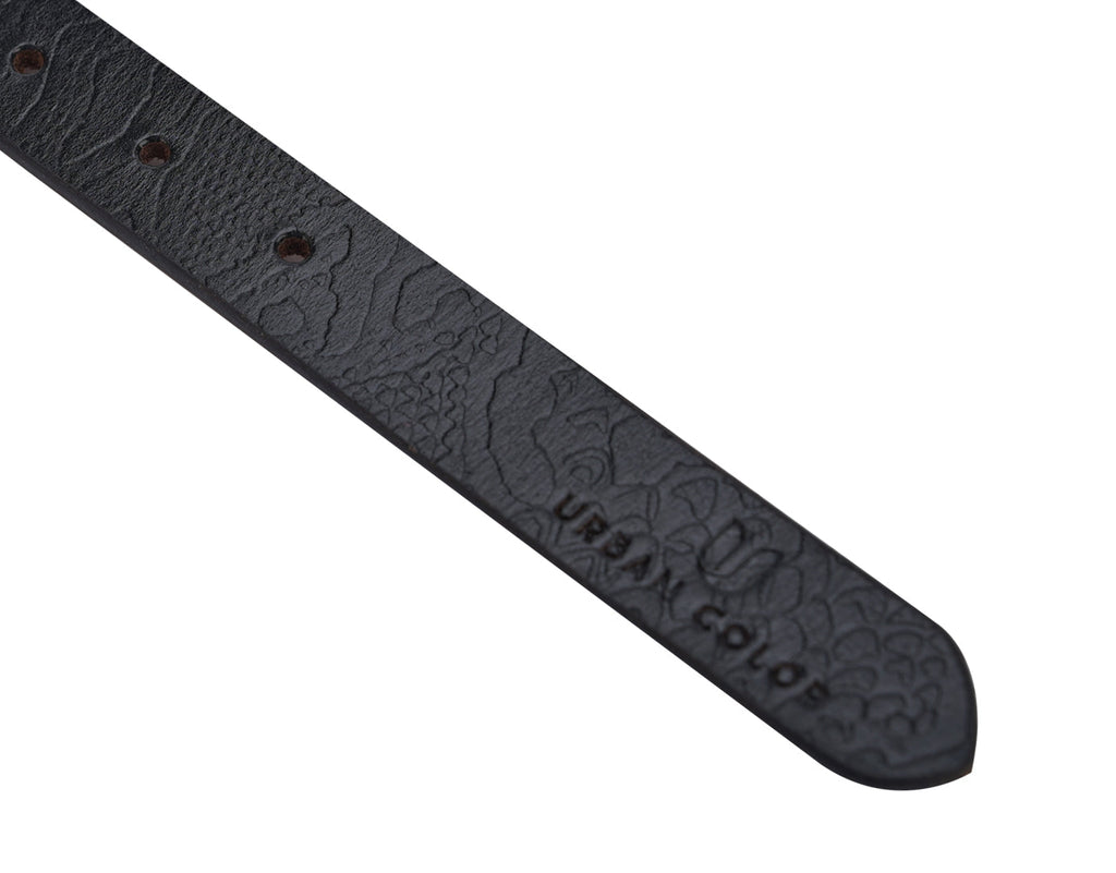 Women's Round Leather Belt