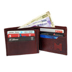 Men's Genuine Leather Brown Wallet