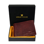 Men's Genuine Leather Brown Wallet