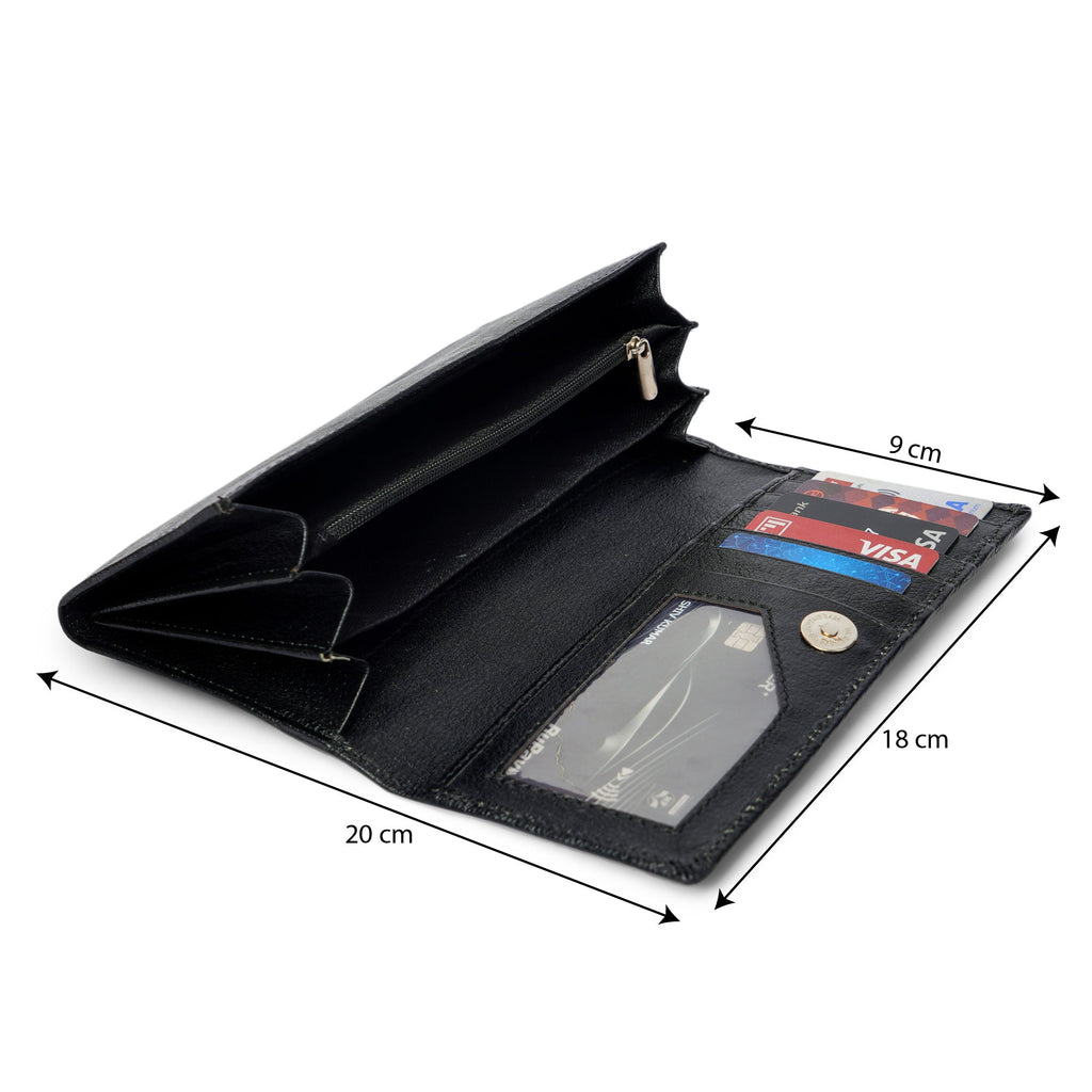 Leather Clutch Wallet