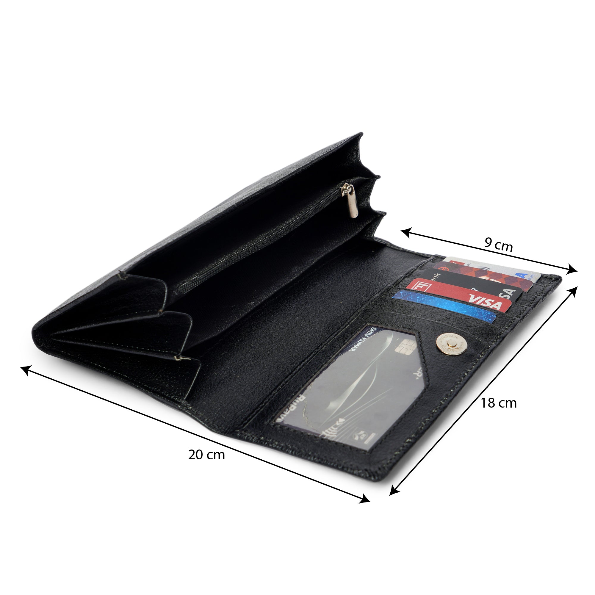 Leather Clutch Wallet