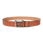 Men' Genuine Leather Brown Belt