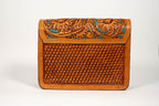 Hand-Tooled Genuine Leather Ladies Handbag – Timeless Craft, Modern Elegance