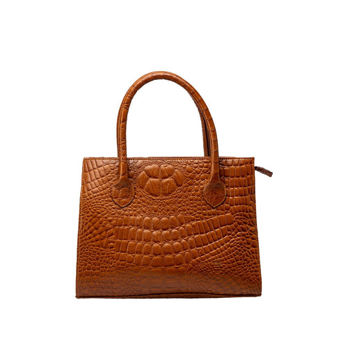 Genuine Crocodile Leather Handbag