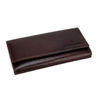 Ladies Medium Flap Leather Clutch Wallet